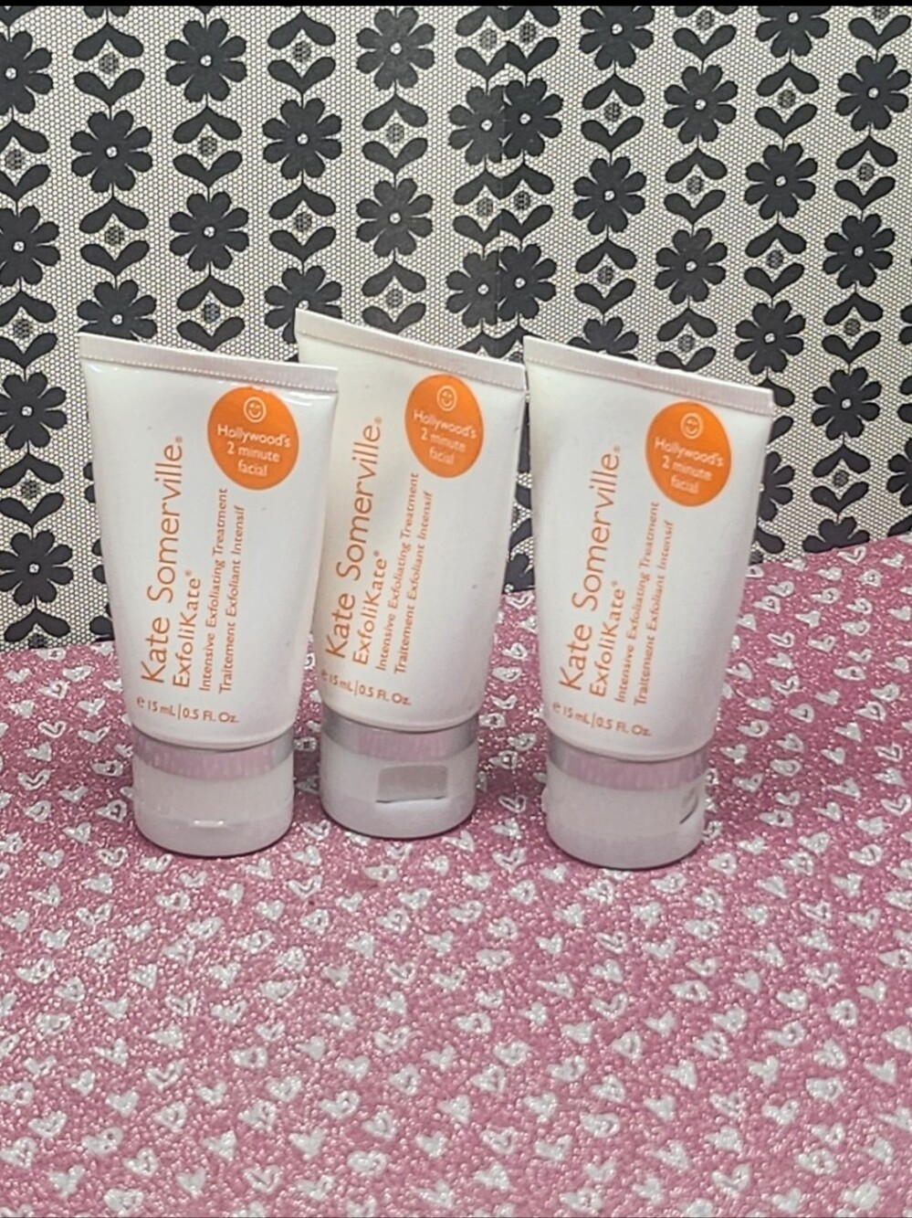 3 QTY - Kate Somerville - Exfolikate Treatment - 15ML ea- New/Sealed